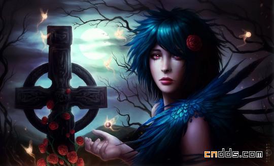 精美细腻的动漫角色插画作品欣赏
