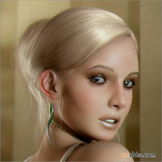 精美的美女头像CG作品欣赏