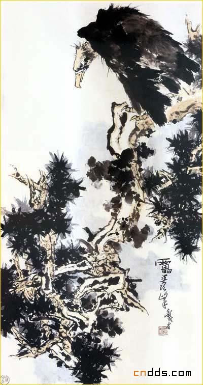国画大师潘天寿作品欣赏