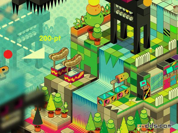 video game panic插画欣赏