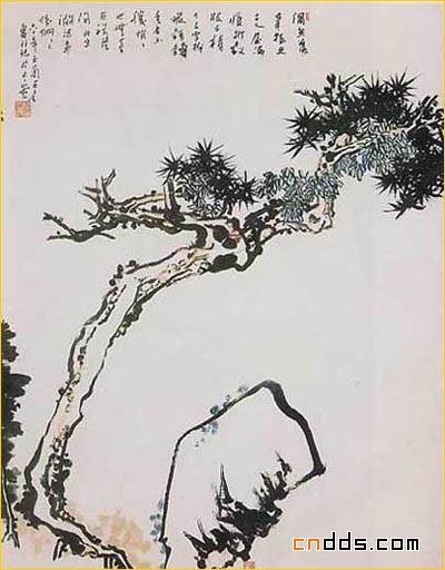 国画大师潘天寿作品欣赏