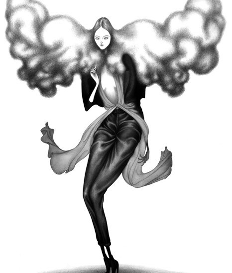 手绘插图
