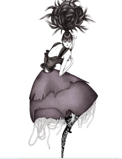 手绘插图