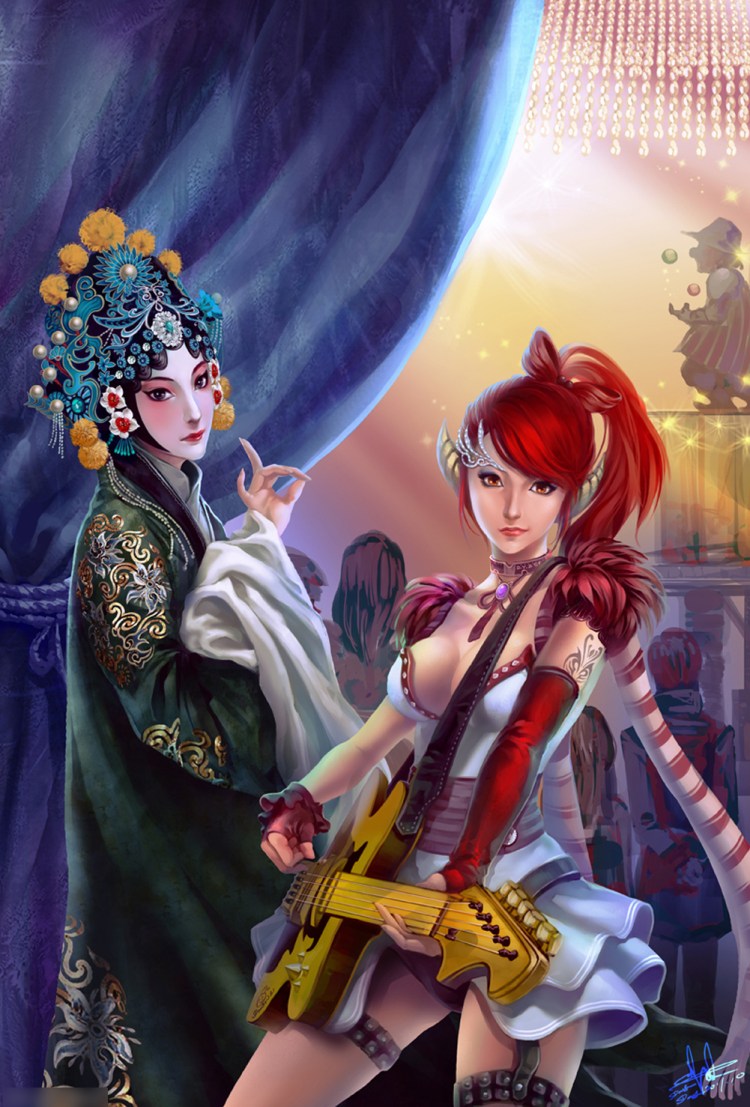 国内精美游戏插画设计欣赏