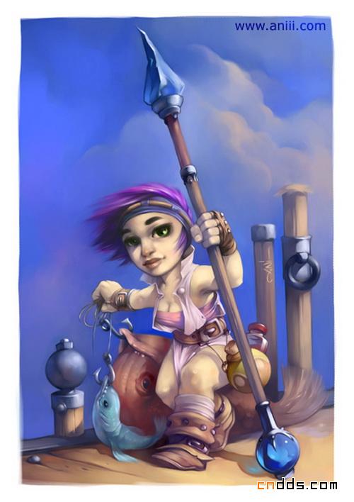 法国Mathieu Leyssenne插画作品
