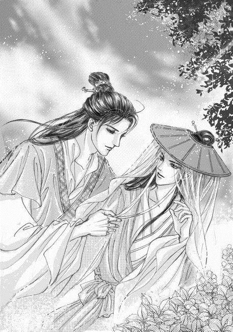 很有看头的黑白古装插画大片