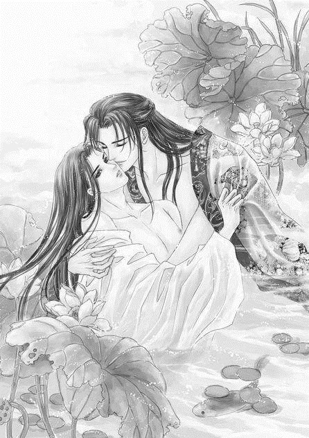 很有看头的黑白古装插画大片