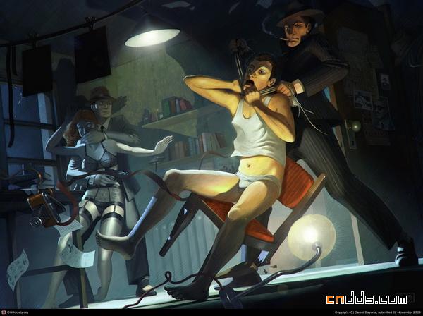 哥伦比亚Daniel Bayona插画作品