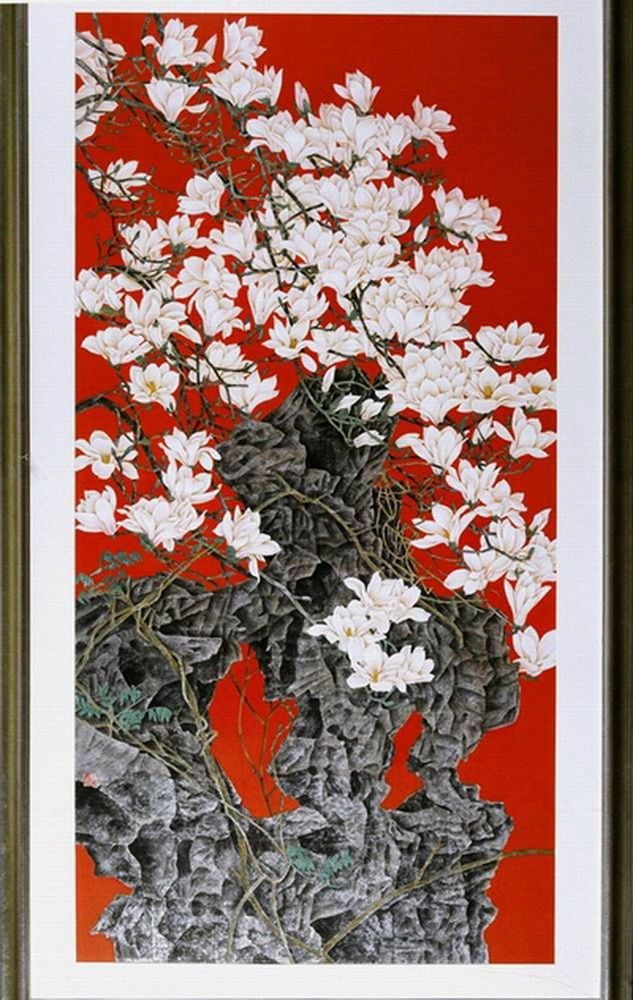 精细花鸟工笔画-3.27