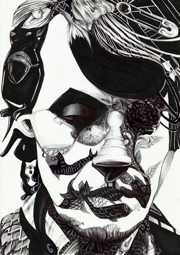  意大利艺术家 Valentina Formisano 插画作品