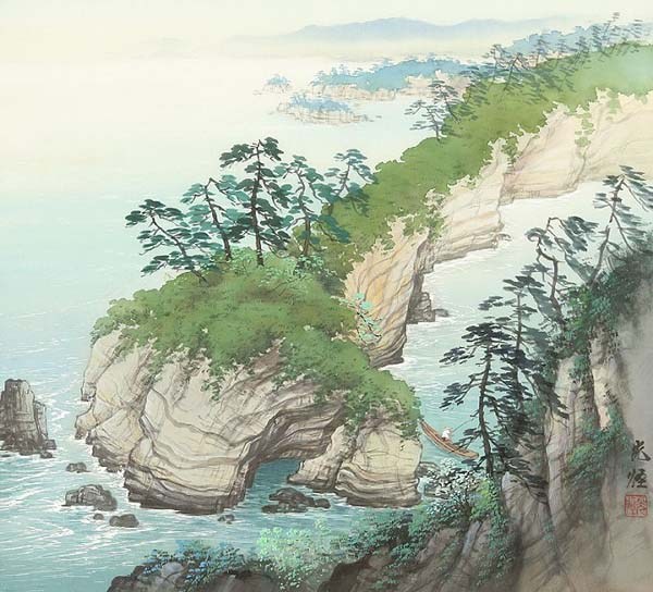 瞧瞧这水墨画和我们的国画的区别