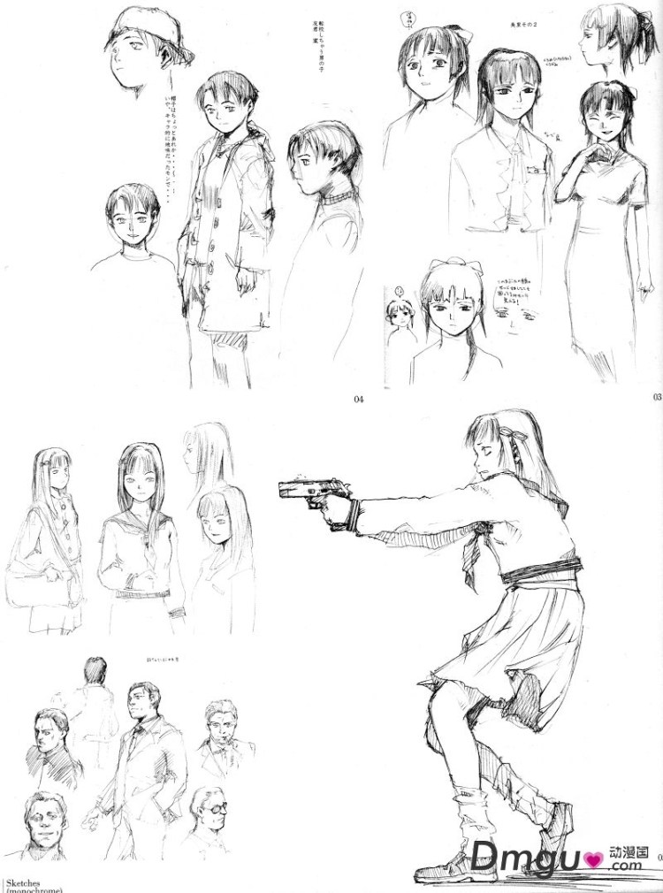《铃音》插画设定