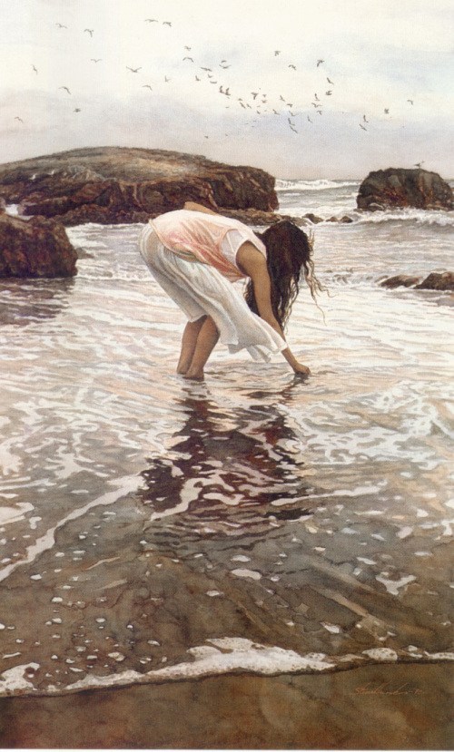 美国现实主义水彩大师Steve Hanks