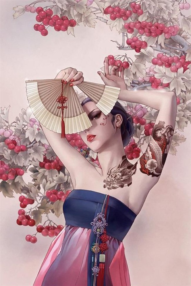 插画师张小白作品