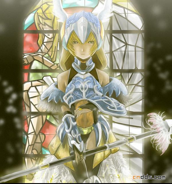 日本插画大赛优秀作品赏：女武神瓦尔基