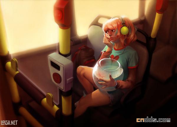 荷兰Lois van Baarle插画作品