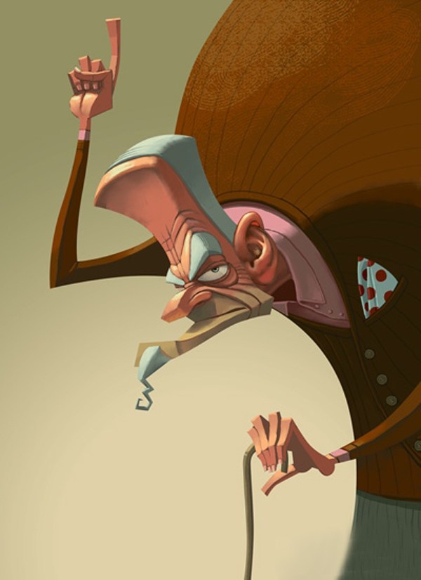 以色列插画家 Denis Zilber作品