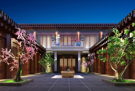 中式会所俱乐部餐厅