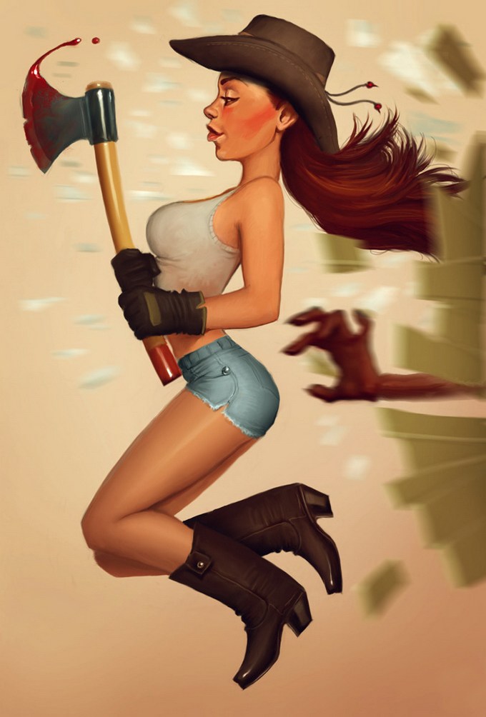 Serge Birault 插画设计