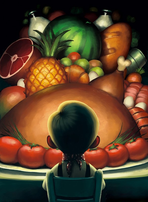以色列插画家 Denis Zilber作品