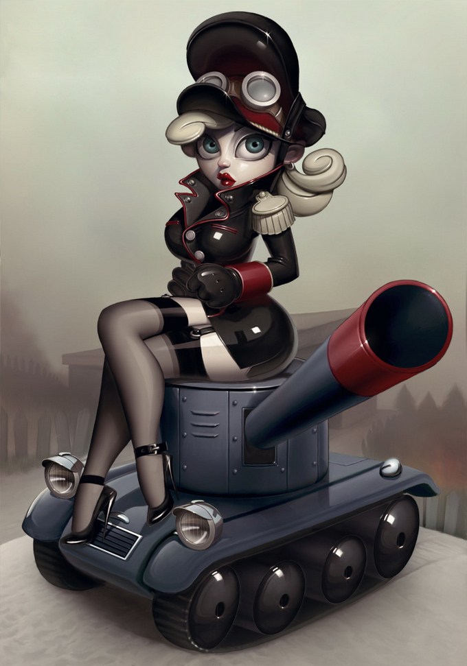 Serge Birault 插画设计
