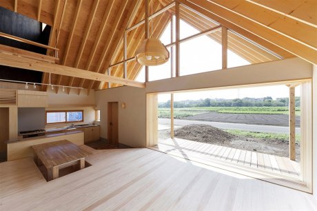 田野上的家：川越山形小木屋