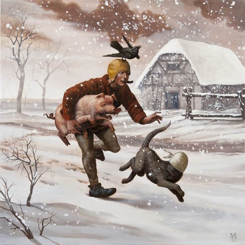 Mike Davis 超现实主义概念插画欣赏