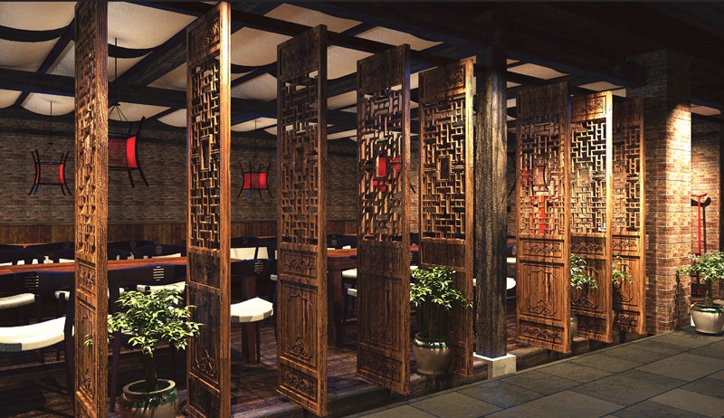 主题餐厅设计-福州揽季月光主题餐厅设计