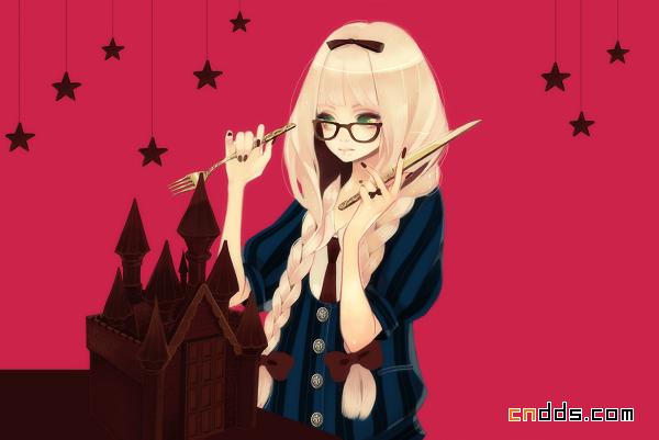 日本mokaffe网站［moka.ho-zuki］甜美插画风