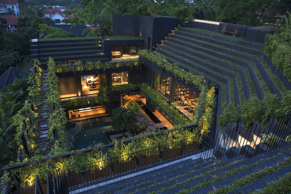 康沃尔花园住宅，新加坡 CHANG Architects
