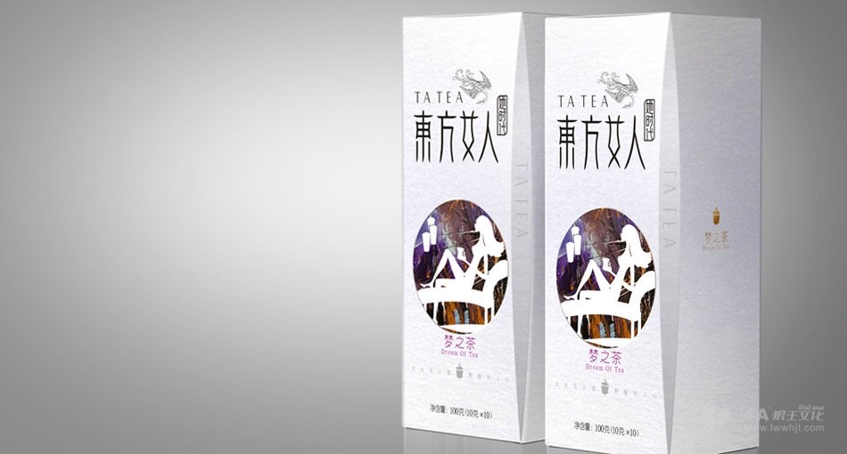 狼王文化 东方女人 标志设计/vi设计/包装设计