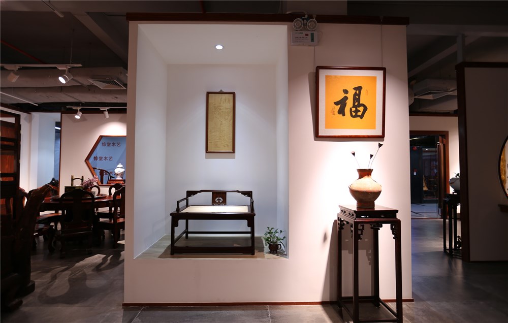 一心设计组 | 龍熙堂红木艺术展厅