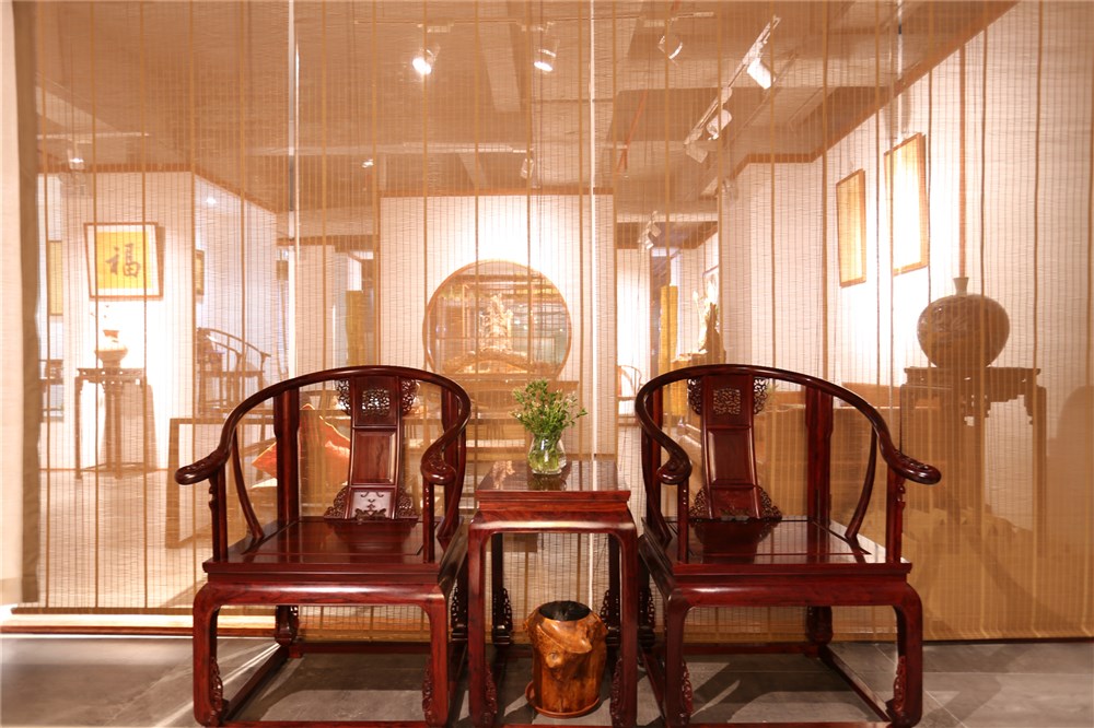 一心设计组 | 龍熙堂红木艺术展厅