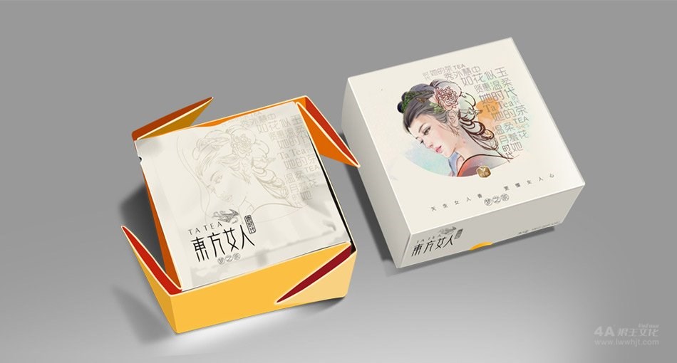 狼王文化 东方女人 标志设计/vi设计/包装设计