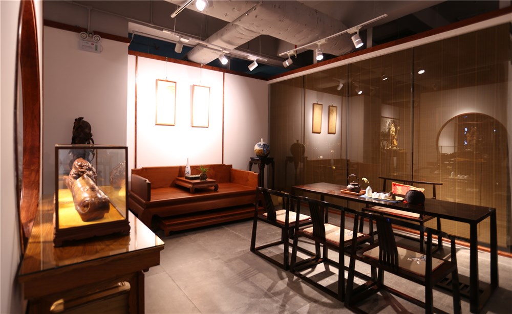 一心设计组 | 龍熙堂红木艺术展厅