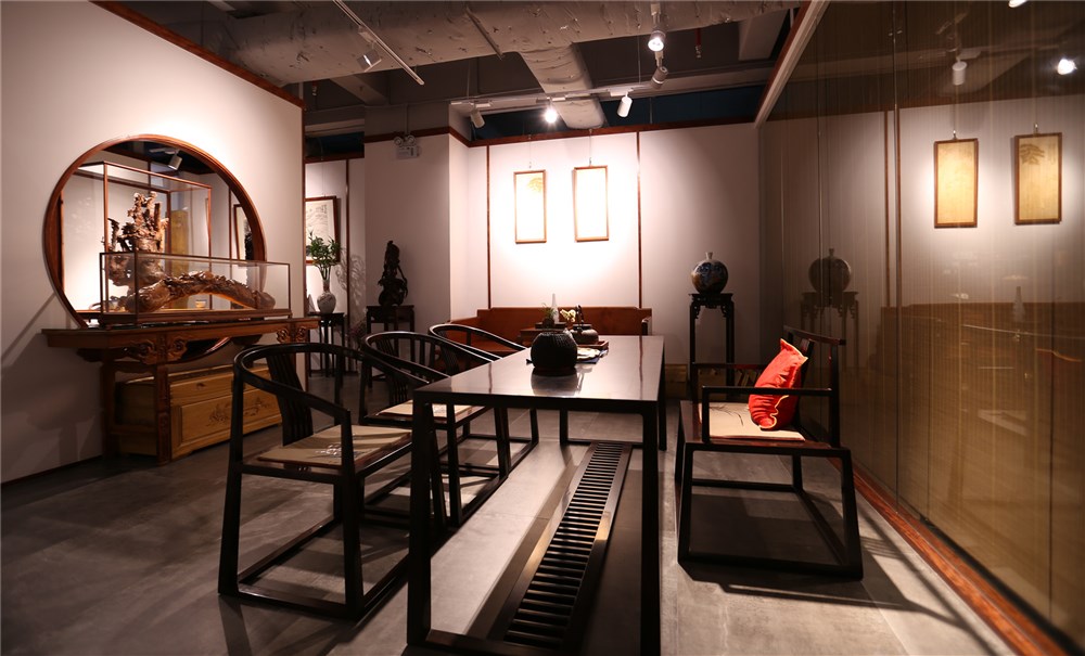一心设计组 | 龍熙堂红木艺术展厅