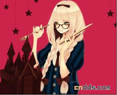 日本mokaffe网站［moka.ho-zuki］甜美插画风