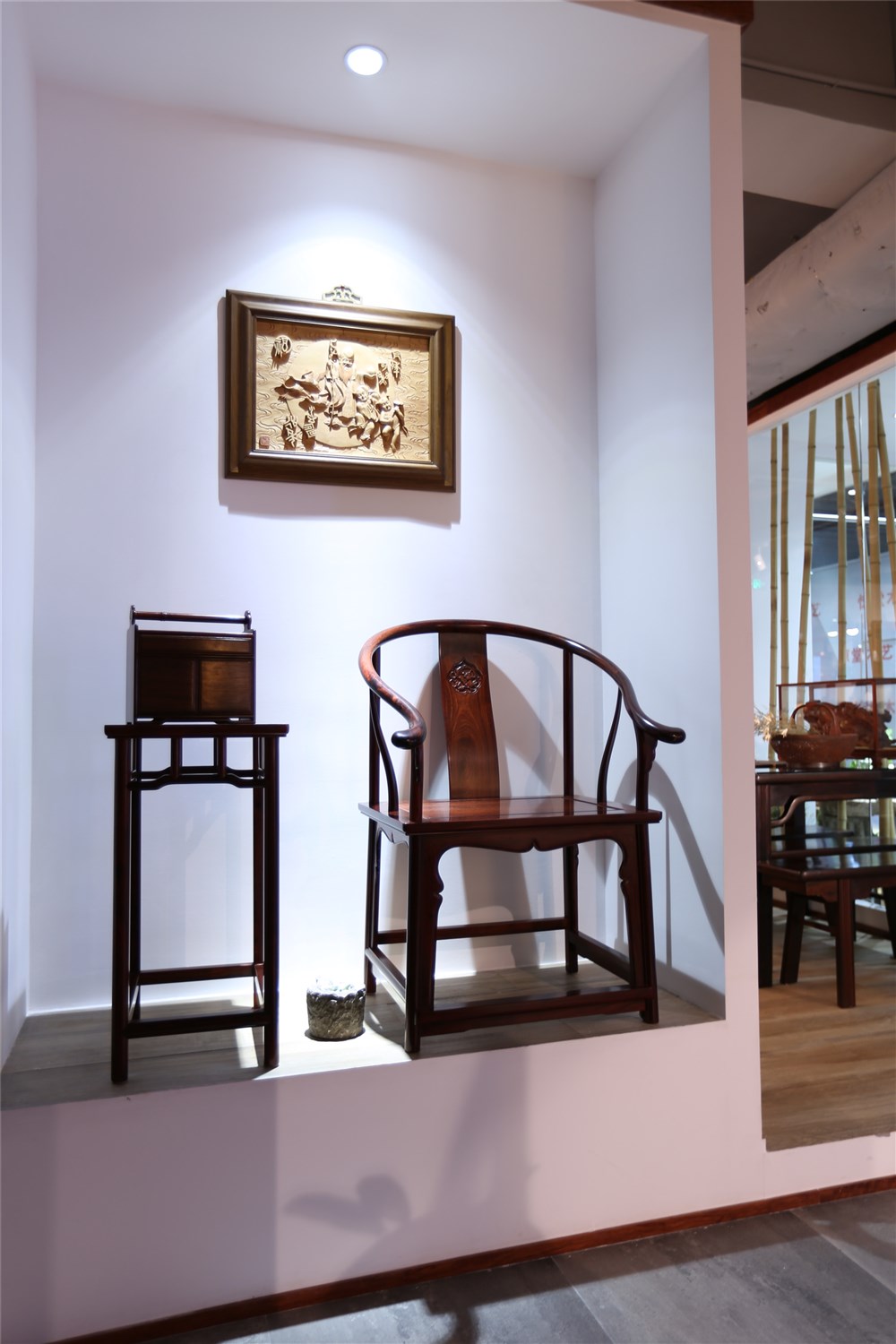 一心设计组 | 龍熙堂红木艺术展厅