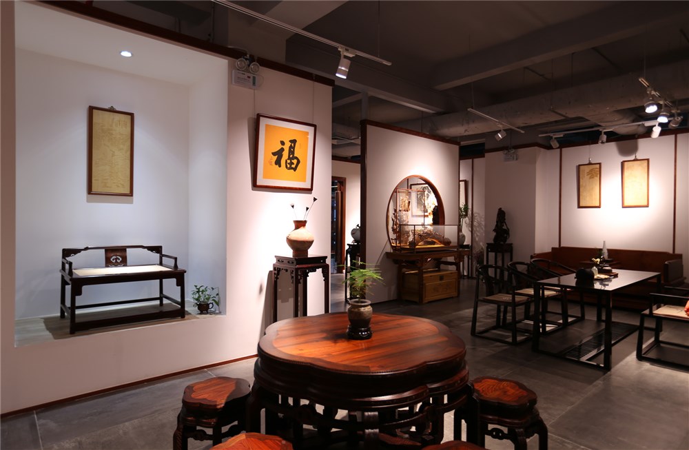 一心设计组 | 龍熙堂红木艺术展厅