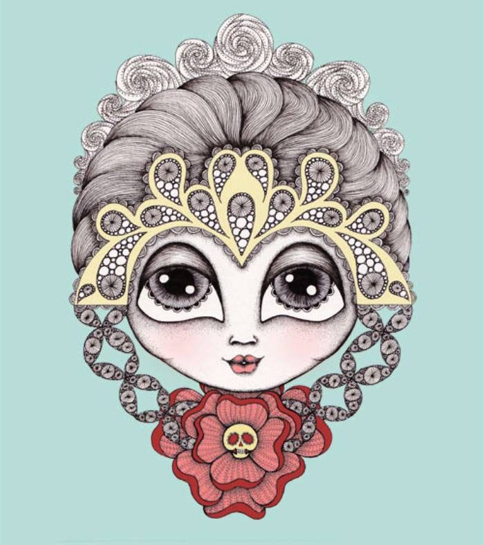 时尚简洁风格的插画设计欣赏
