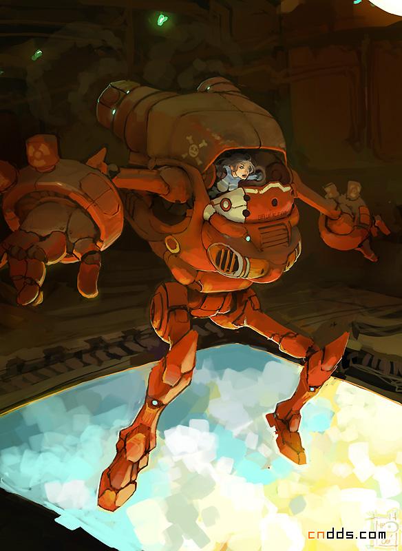 加拿大概念设计师Marc Brunet