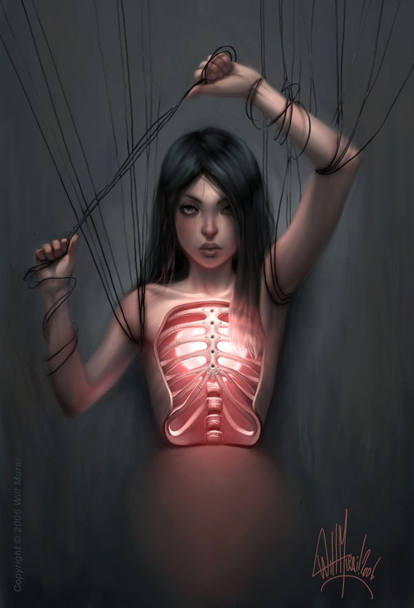 重磅出击的巴西willmurai插画作品欣赏