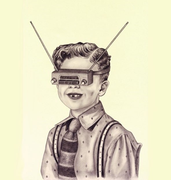 震撼视觉仿真人物插画设计
