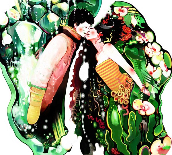 日本插画师minchi：那些曾经的青涩岁月