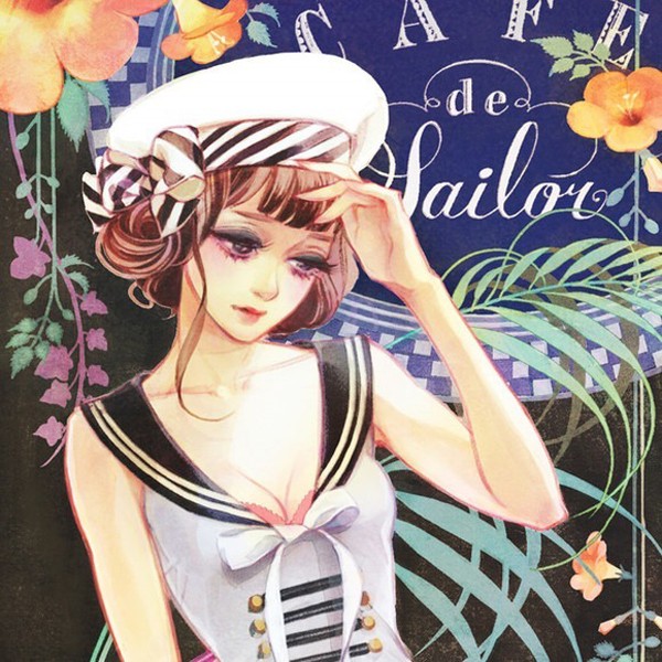 复古风格Matsuo Hiromi 插画设计