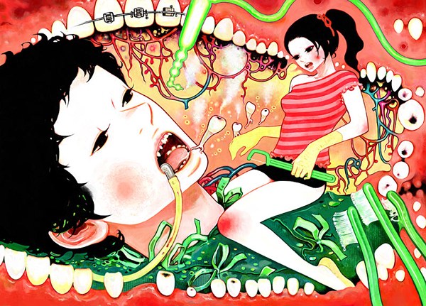 日本插画师minchi：那些曾经的青涩岁月