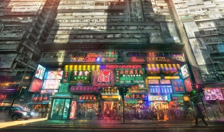 相当震撼的数码场景插画艺术