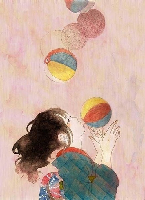 笑对每一天 唯美插画集