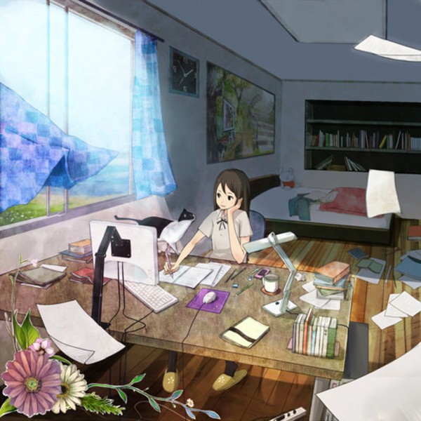今天送上动漫唯美插画盛宴