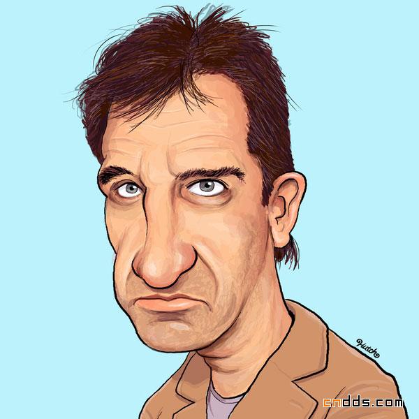英国Paul Hutchinson人物漫画作品